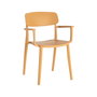 Silla Apilable Ocre Pp Contract 51,50 X 51 X 80 cm (Set de 2)