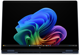 HP OmniBook X Flip 2-in-1 14-kb0013ns, Intel Core Ultra 9, 32 GB, 1 TB SSD, Pantalla Táctil OLED 14 pulg, Azul