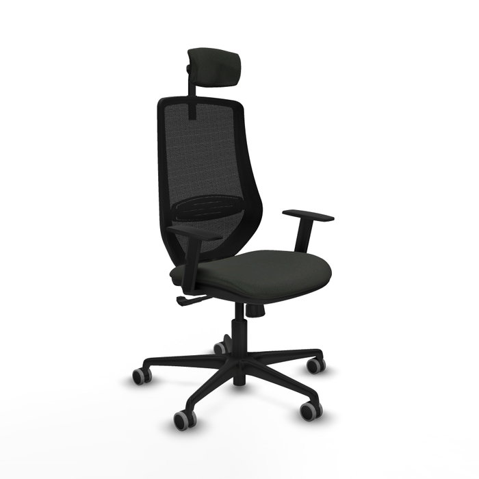 PIQUERAS Y CRESPO Silla de oficina Mardos con mecanismo Sincro Negra PIQUERAS Y CRESPO Silla de oficina Mardos con mecanismo Sincro Negra