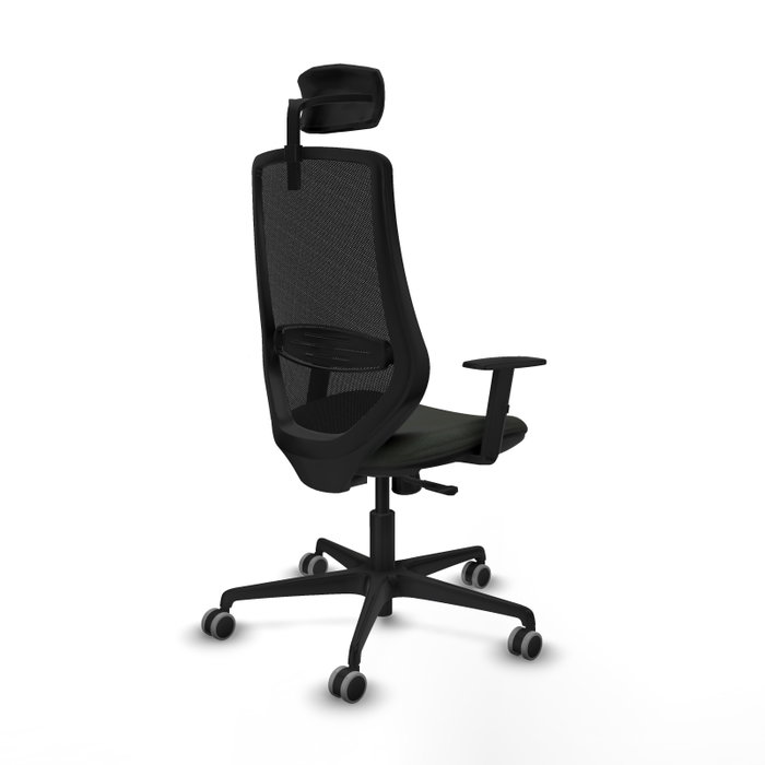 PIQUERAS Y CRESPO Silla de oficina Mardos con mecanismo Sincro Negra PIQUERAS Y CRESPO Silla de oficina Mardos con mecanismo Sincro Negra