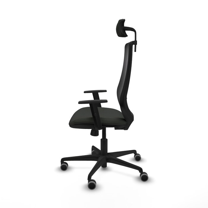PIQUERAS Y CRESPO Silla de oficina Mardos con mecanismo Sincro Negra PIQUERAS Y CRESPO Silla de oficina Mardos con mecanismo Sincro Negra