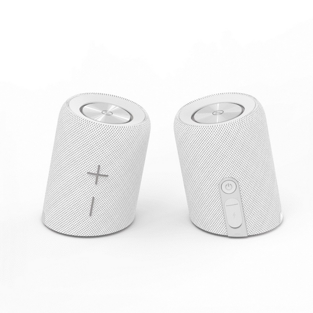 Hama Twin 3.0 Altavoz Portátil Estéreo Inalámbrico Bluetooth 5.0 Blanco 30W Resistente al Agua IP67