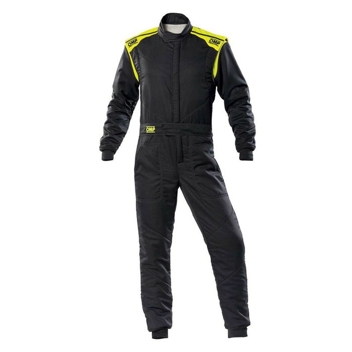 Omp Traje de Carreras First-S FIA 8856-2018 Antracita / Amarillo Fluo Talla 50 Omp Traje de Carreras First-S FIA 8856-2018 Antracita / Amarillo Fluo Talla 50