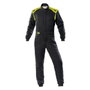 Omp Traje de Carreras First-S FIA 8856-2018 Antracita / Amarillo Fluo Talla 50