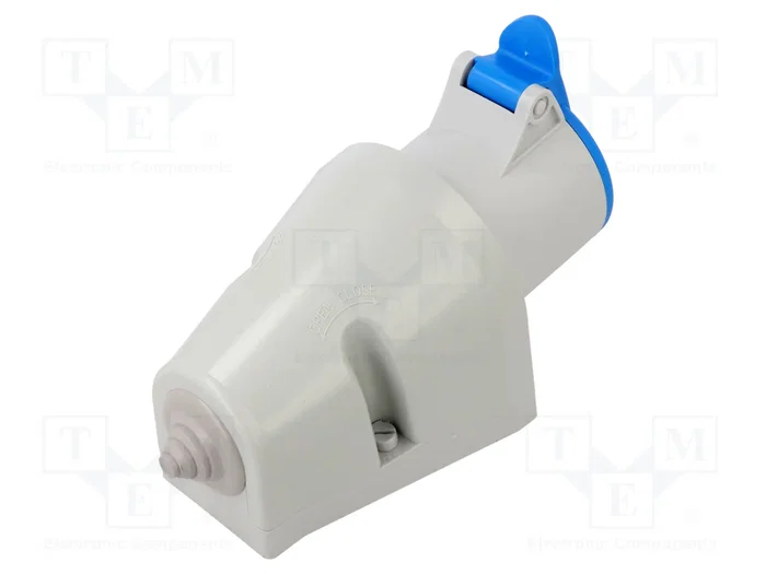 SEZ DK IZN 3232 Tomacorriente Hembra 32A 3 Pines Azul