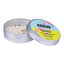 BANBU Pasta Dientes Pastillas Canela 120Uds