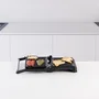 Taurus MyGrill Legend 968146000 Grill Eléctrico de Contacto y Plancha, 1000W, Apertura 180º, Placas Antiadherentes, Bandeja Recogegrasas Extraíble, Negro/Acero