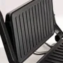 Taurus MyGrill Legend 968146000 Grill Eléctrico de Contacto y Plancha, 1000W, Apertura 180º, Placas Antiadherentes, Bandeja Recogegrasas Extraíble, Negro/Acero