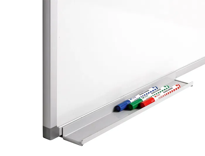 Q-connect Pizarra Blanca Melamina Marco Aluminio 180x90 cm