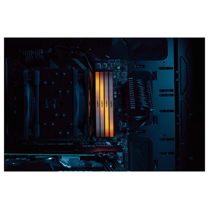 Kingston FURY Renegade RGB 64 GB 3200 MT/s DDR4 CL16 DIMM Kit de 2