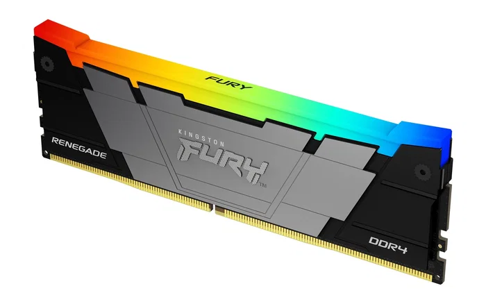 Kingston FURY Renegade RGB 64 GB (2 x 32 GB) DDR4 3200 MT/s CL16 DIMM Kit Kingston FURY Renegade RGB 64 GB (2 x 32 GB) DDR4 3200 MT/s CL16 DIMM Kit