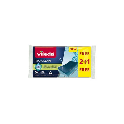 Vileda FCE Pro Clean 2+1 Azul