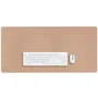 Trust Benya XXL Alfombrilla de Cuero PVC Vegano Color Beige