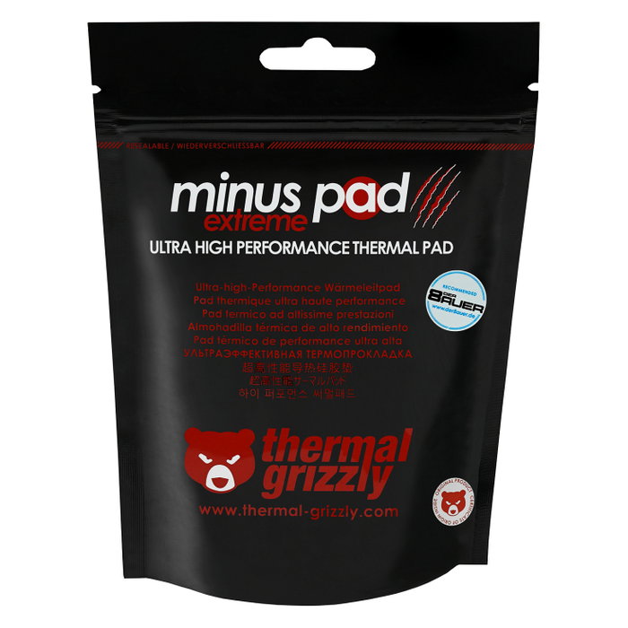Thermal Grizzly K Minus Pad Extreme 120x20x2.0 azul rosa