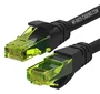 Wp european cabling solution Cable de red Cat.6A U-UTP 0,5m Negro, Verde