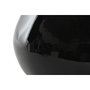DKD Home Decor Jarrón de Cristal Reciclado Orgánico 11L Negro