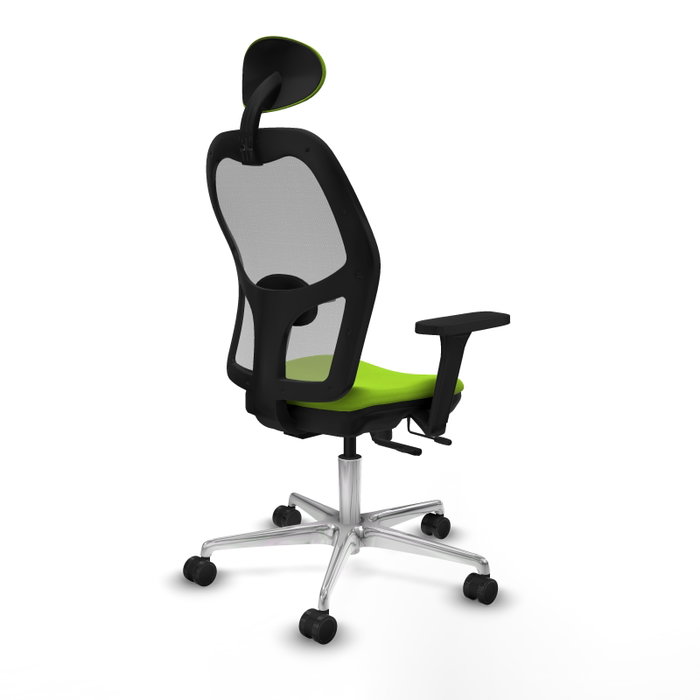 PIQUERAS Y CRESPO Silla de oficina Jorquera con mecanismo Sincro/Traslack, Pistacho y Gris PIQUERAS Y CRESPO Silla de oficina Jorquera con mecanismo Sincro/Traslack, Pistacho y Gris