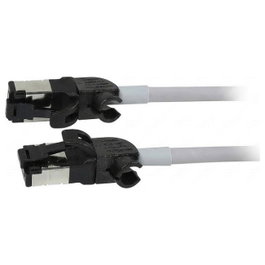 Synergy21 Patchkabel RJ45 CAT6A 500MHz 0,5m Gris