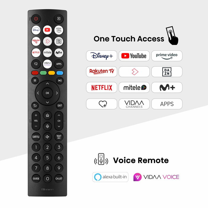 Smart TV Hisense 100E7NQ 100 100" 4K Ultra HD LED HDR QLED Negro