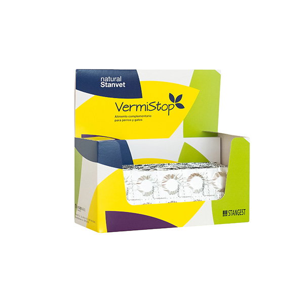 Stangest Vermistop Blíster 120 Comprimidos Stangest Vermistop Blíster 120 Comprimidos