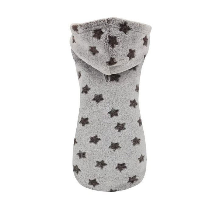 Nayeco Sudadera con Capucha Estrellas Marrón 25cm Nayeco Sudadera con Capucha Estrellas Marrón 25cm