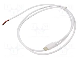 AKYGA Cable USB C de servicio 1m 60W Blanco