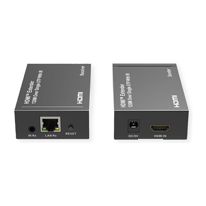 ROLINE 14.01.3641 Extensor AV HDMI sobre IP 1080P 120m con IR