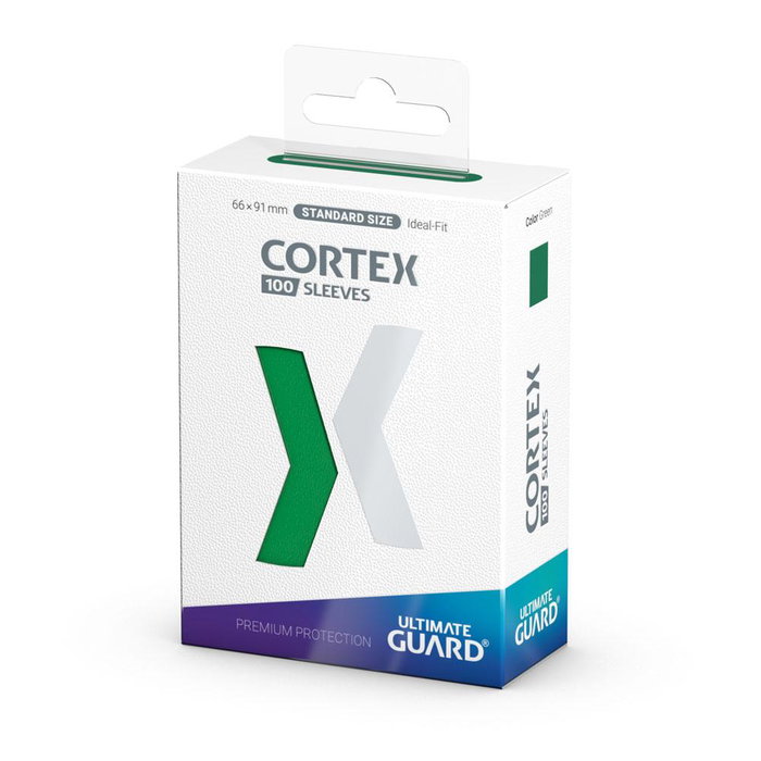 Ultimate Guard Cortex Sleeves Standard Size (100) - Green Ultimate Guard Cortex Sleeves Standard Size (100) - Green