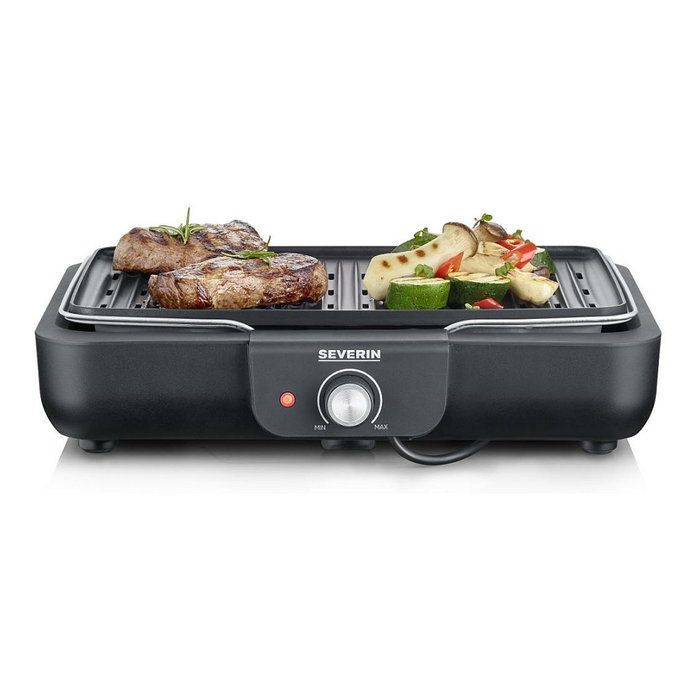Severin PG 8556 Parrilla de mesa negra Severin PG 8556 Parrilla de mesa negra