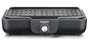 Severin PG8556 Barbacoa de mesa eléctrica con placa grill antiadherente estriada