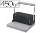 Fellowes Encuadernadora ESP-100 Espiral 5:1 Perfora 20 Hojas A4, Encuaderna 450 Hojas