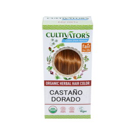 CULTIVATORS Castaño Dorado tinte organico 100gr. ECOCERT