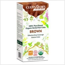 CULTIVATORS Castaño Dorado Tinte Orgánico 100gr Ecocert para Cabello Cubre Canas Vegano