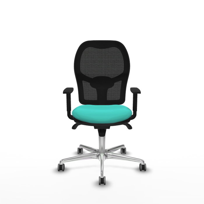 PIQUERAS Y CRESPO Silla de oficina Jorquera Turquesa y Negro PIQUERAS Y CRESPO Silla de oficina Jorquera Turquesa y Negro