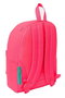 Mochila para Portátil Nait Nait Fluor Rosa 31 x 41 x 16 cm