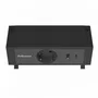 Fellowes 100137172 Regleta Sobremesa 1 Toma AC, 1 USB-A 18W, 1 USB-C 30W, Fácil Instalación, Cable 2m, Negro