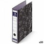 Dohe Archivador de Palanca Archinovo Folio Negro Jaspeado (Set de 20)