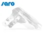 Saro Protector Facial Transparente Glasspack 400 mc Cinta Ajustable Evita Vaho 330 x 235 mm