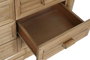 DKD Home Decor Cómoda Tropical 50 x 95 x 112 cm Natural Bambú Ratán 8 Cajones