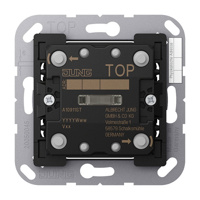 Jung A10911ST KNX Taster Universal 1f Jung A10911ST KNX Taster Universal 1f