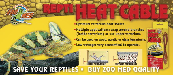 ZooMed Repti Heat Cable 16,0m ZooMed Repti Heat Cable 16,0m