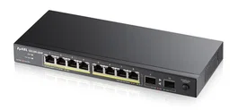 Zyxel GS1100-10HP Switch No administrado Gigabit Ethernet PoE 1U Negro