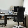 PIQUERAS Y CRESPO Silla de oficina Zulema Morada con mecanismo Sincro