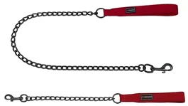 Freedog Correa Metálico Gun Rojo 3 mm - 15 mm 100 cm