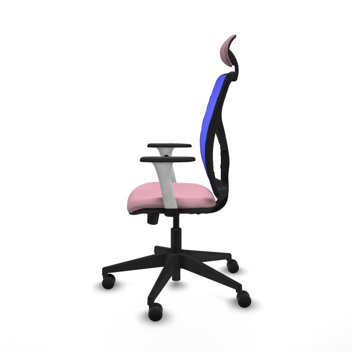 PIQUERAS Y CRESPO Silla de oficina Motilla con mecanismo Sincro/Traslack, Rosa y Azul PIQUERAS Y CRESPO Silla de oficina Motilla con mecanismo Sincro/Traslack, Rosa y Azul