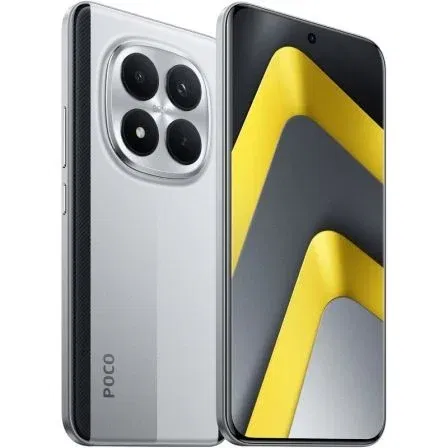 Xiaomi POCO M8 Pro 5G Smartphone - 8GB RAM 256GB - Pantalla AMOLED CrystalRes 6.83" 120Hz - 6500 mAh - Carga 100W - Plata - Ref: MZB0MLTEU