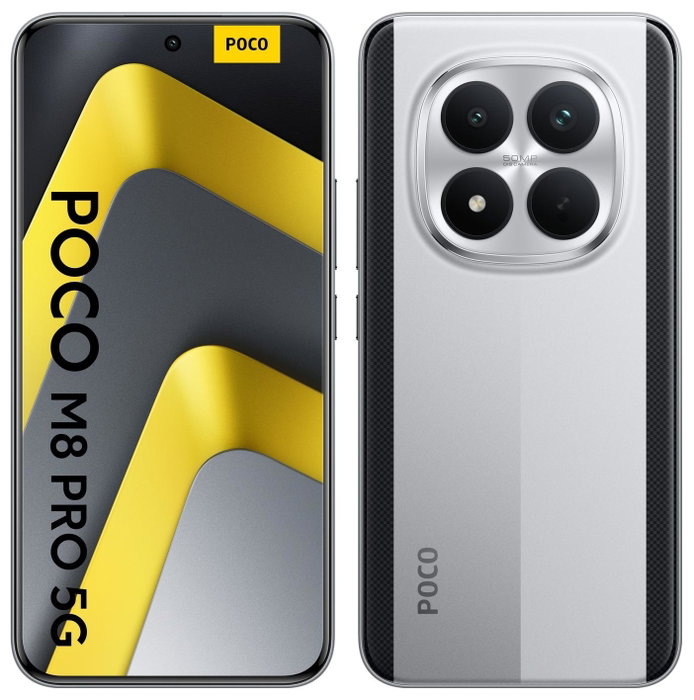 Xiaomi POCO M8 Pro 5G 8/256GB Plata Smartphone Android 6.83" AMOLED 50MP+8MP+32MP Xiaomi POCO M8 Pro 5G 8/256GB Plata Smartphone Android 6.83" AMOLED 50MP+8MP+32MP
