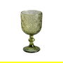 Copa Verde Cristal Decoración 8,80 X 8,80 X 16,40 cm