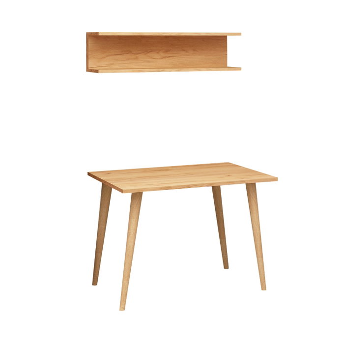 Hanah Home Mesa de Estudio Roble 80x74x60 cm Tablero Partículas Melamina Hanah Home Mesa de Estudio Roble 80x74x60 cm Tablero Partículas Melamina