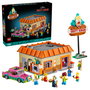 LEGO Icons 10352 The Simpsons: Krusty Burger Juego de Construcción 1635 Piezas para Adultos